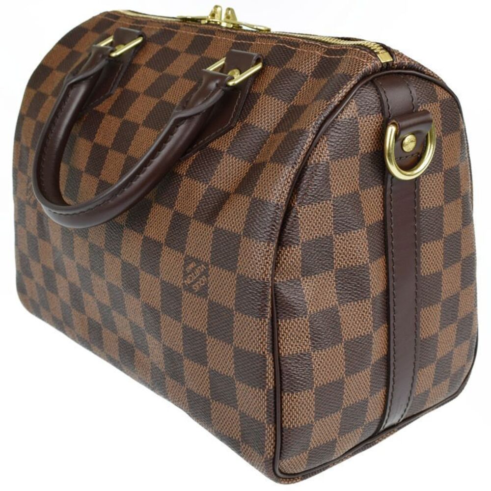 Louis Vuitton Bandouliere Damier Handbag Leather Brown
